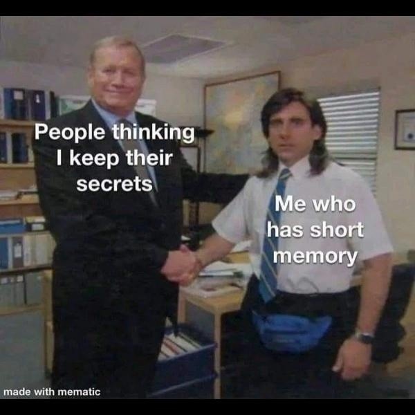 Short memory - meme