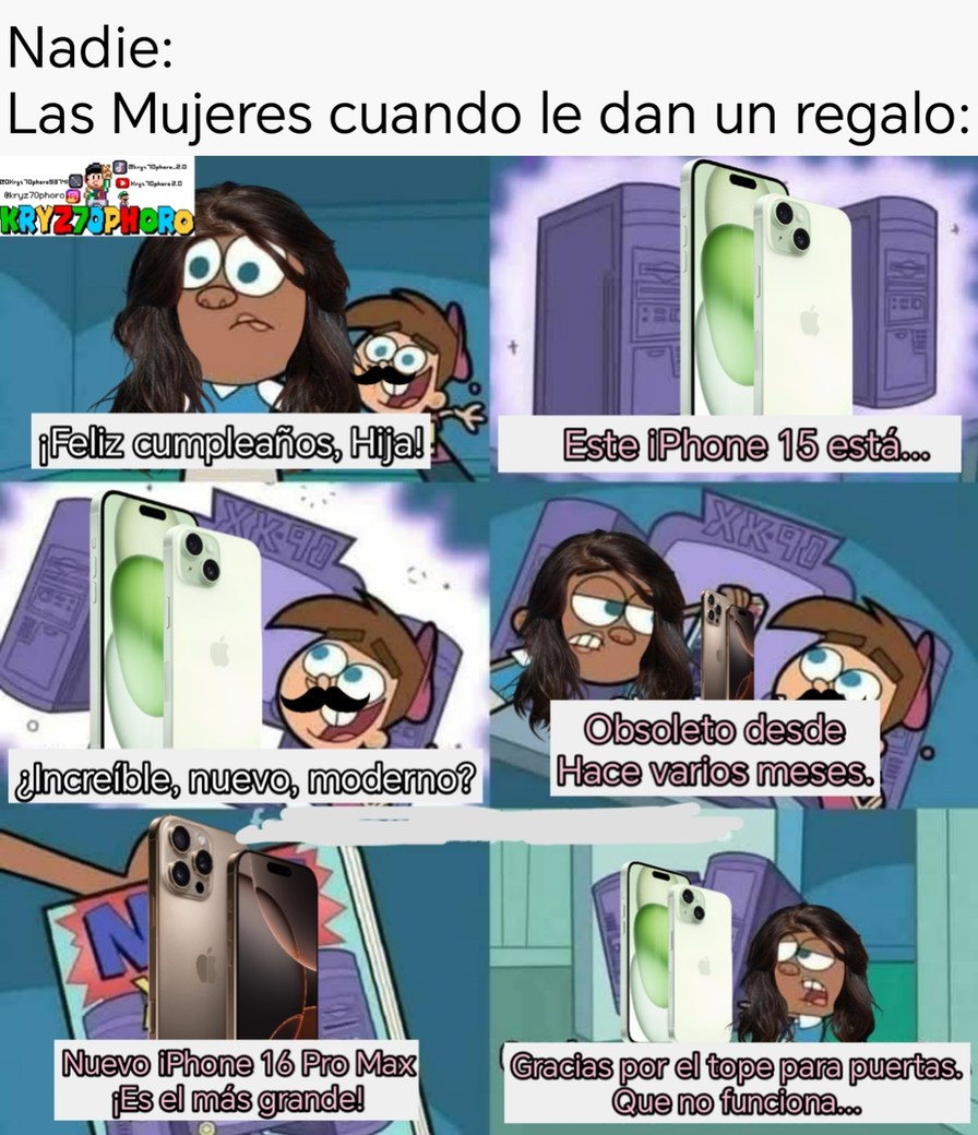 Bueno, te aguantai' con ese teléfono, lo quieres, compralo, ya gastaron para darte uno bueno - meme