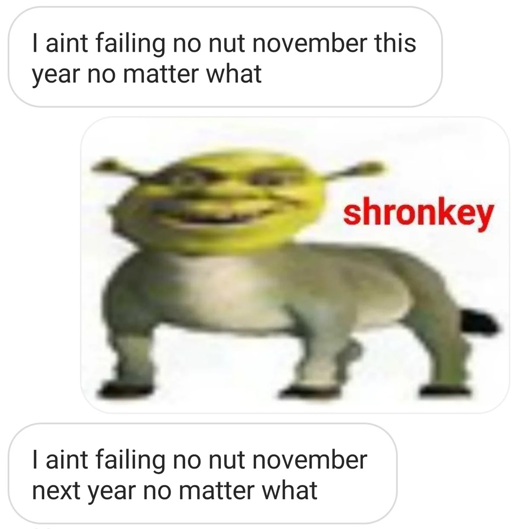 Shronkey - meme