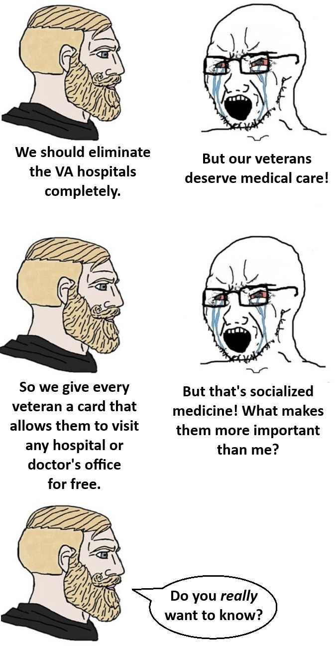 The VA sucks - meme