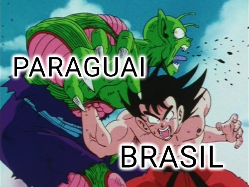 Paraguai não teve nem chance contra o Brasil - meme