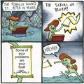 The scroll of lies