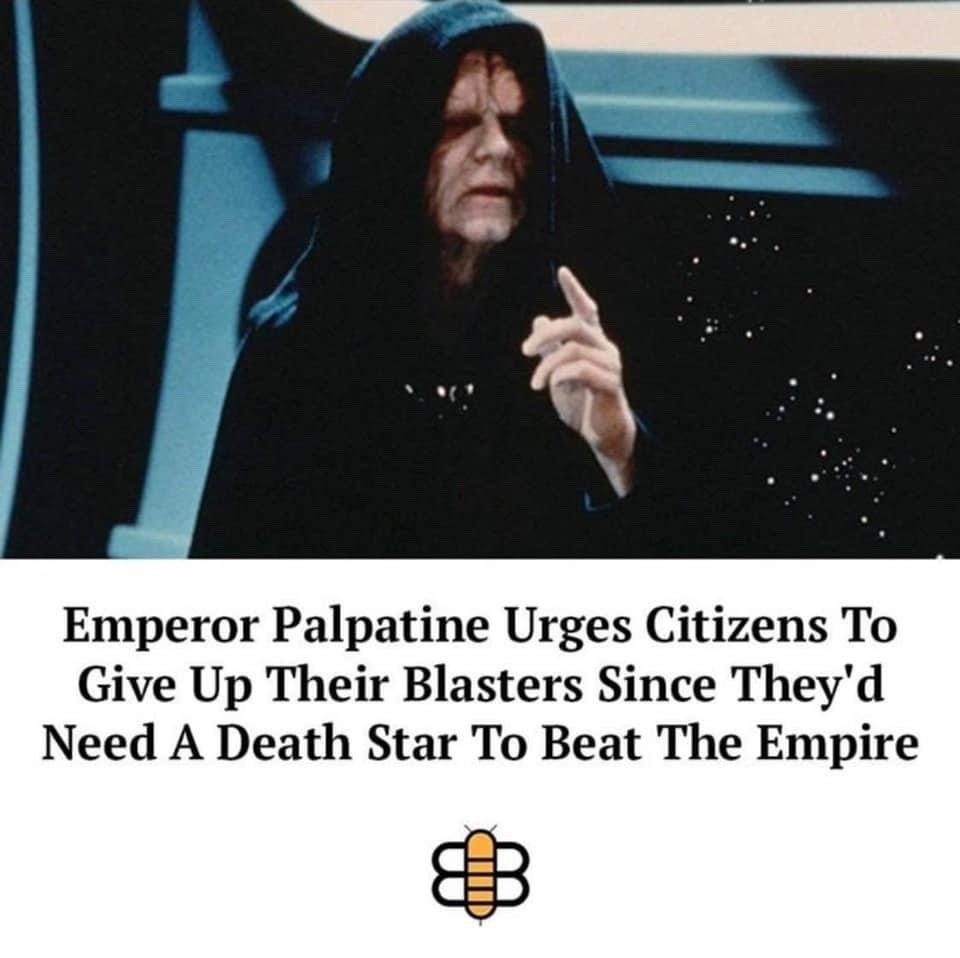 title has a Death Star - meme