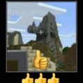 Minecraft thumbs up