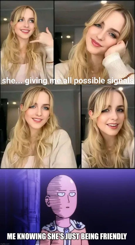 She was just being nice - meme