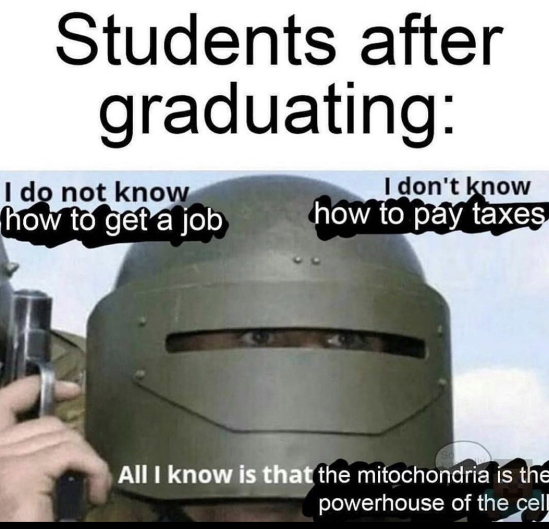 mitochondria - meme