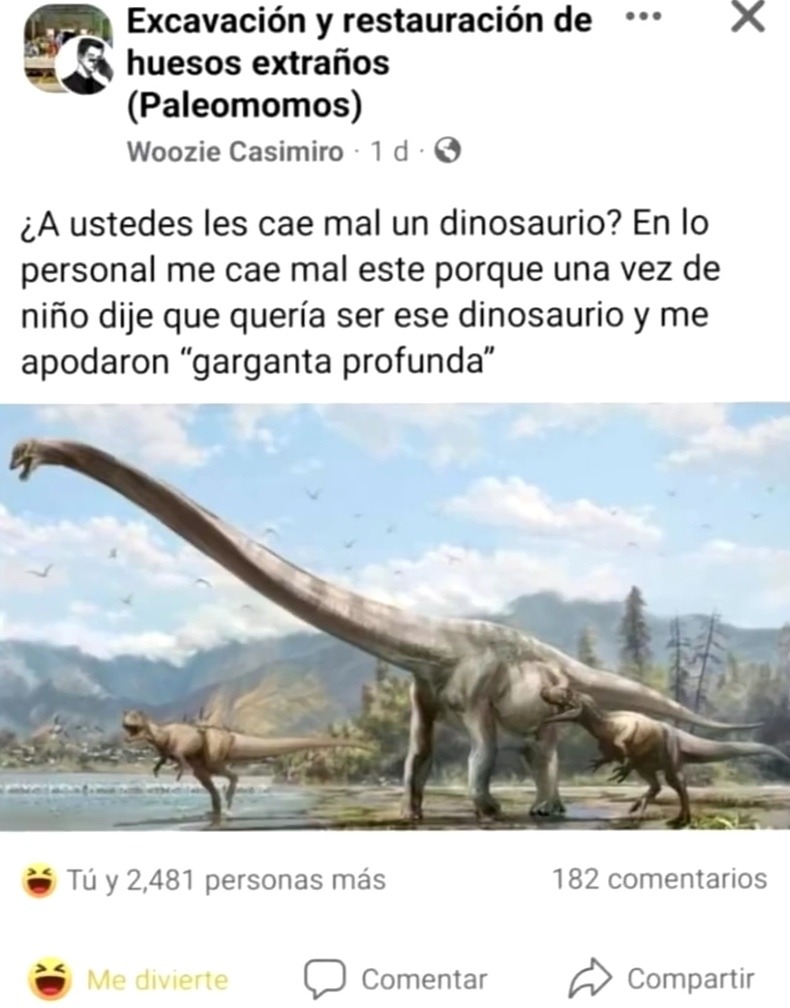 Que garganta - meme