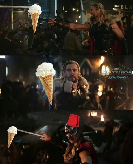 icecream mighty thor - meme