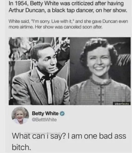 Betty White meme