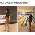 roll your eyes