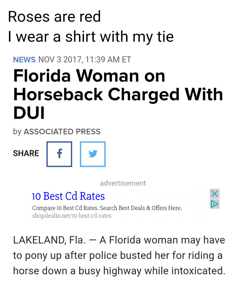 Florida Woman - meme