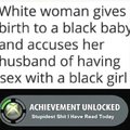 White woman gives birth to a black baby and accuses her husband
