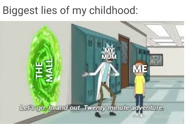 Biggest lies of my childhood - meme