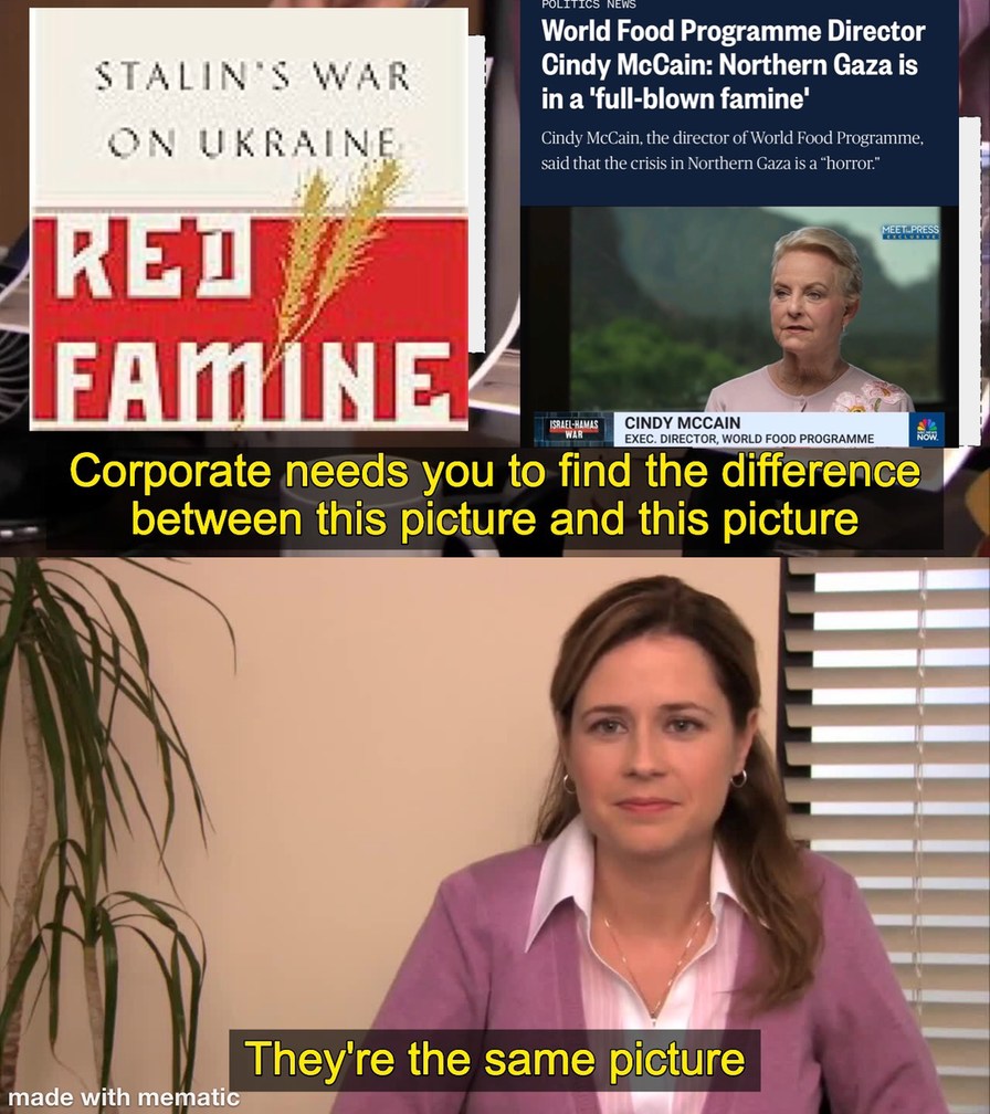 Technically one is communist and one is capitalist - meme