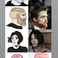 Different versions of Robert Pattinson