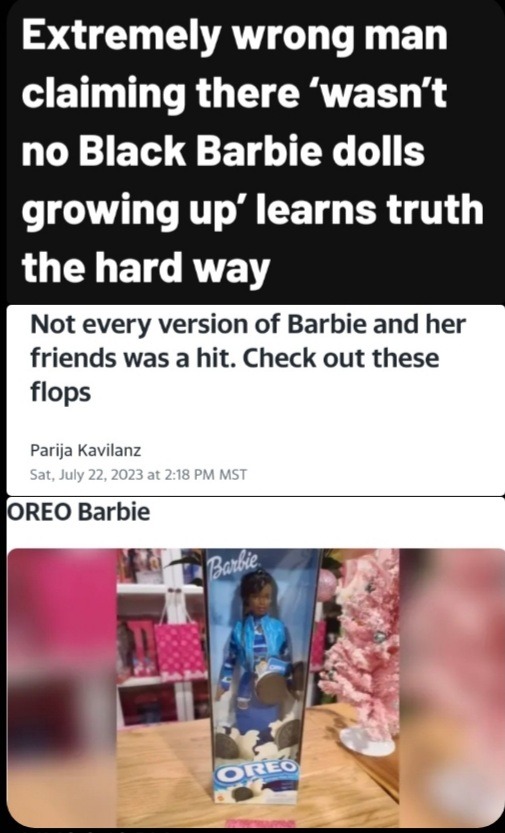 OREO Barbie - meme