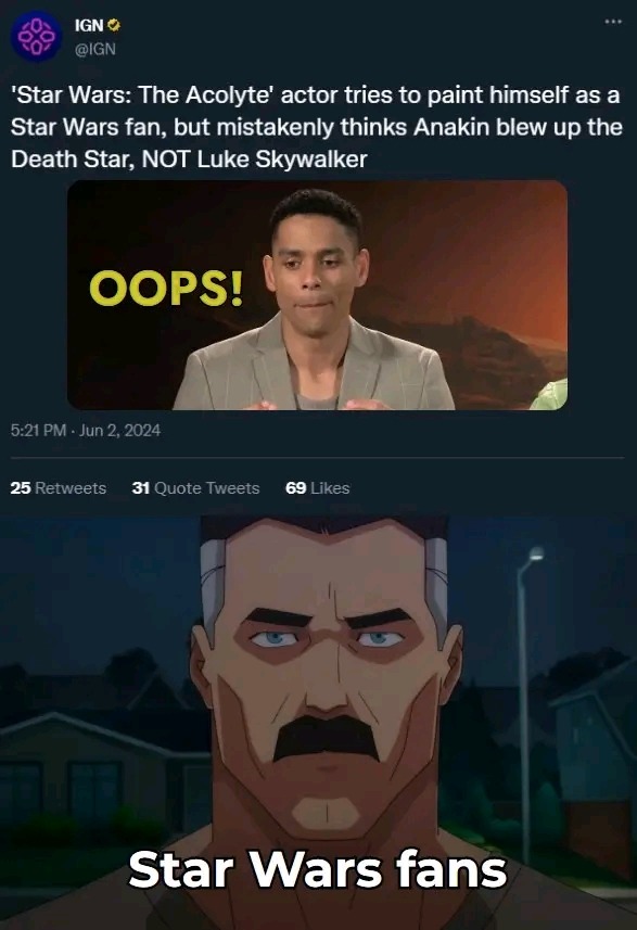 this used to be nerd shit, but once it grossed money they're hear to ruin it - meme