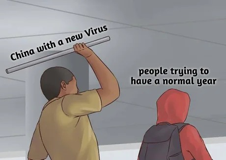 New chinese virus meme