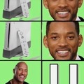 The Rock and Will smith