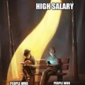 High salary