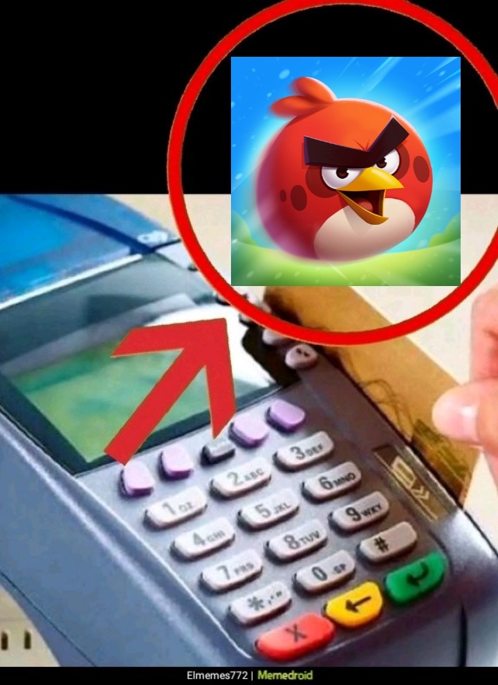 Angry birds 2 = pay to win - meme