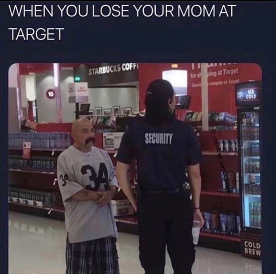 I lost my mom, foo - meme