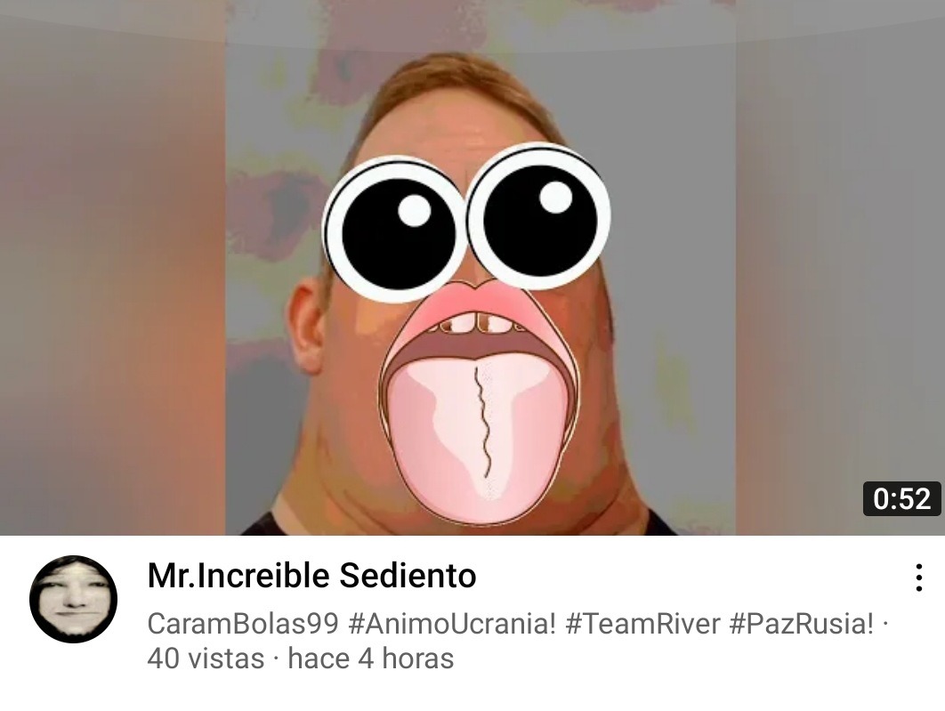 No, Mr. Incredible's Tongue