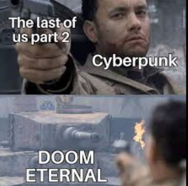 Doom é foda - meme