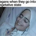 Happy vegan