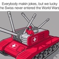 Swiss explosion