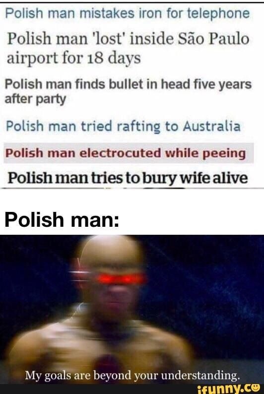 the poles are beyond our intelligence - meme