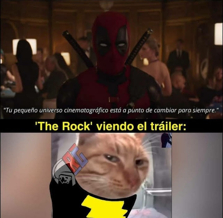Jajajajaja es que Deadpool si le sabe - meme