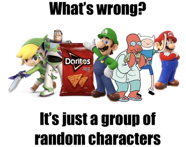 Random characters - meme