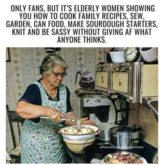 Only Grans - meme