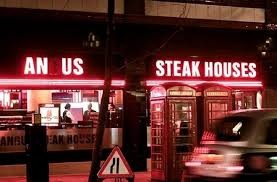 This steak house put the “ASS” into their meat. - meme