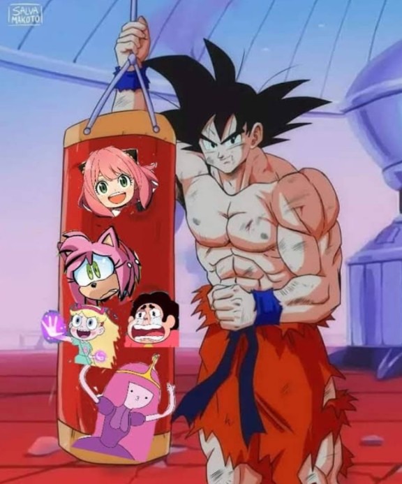 Goku te pide entrenar con el - meme