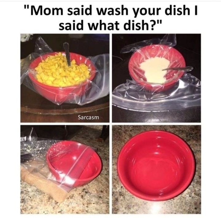 Dishes - meme