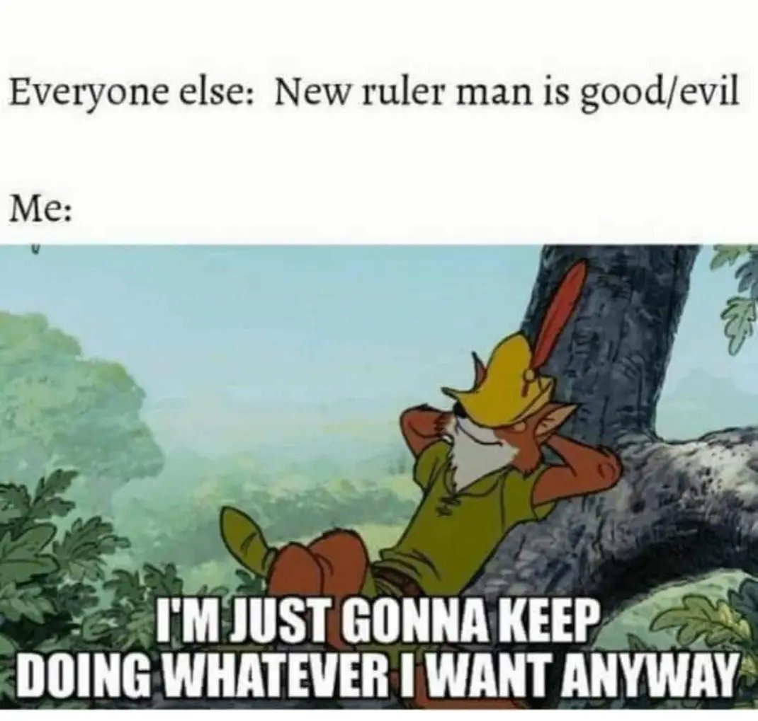 I am truly free (to follow God) - meme