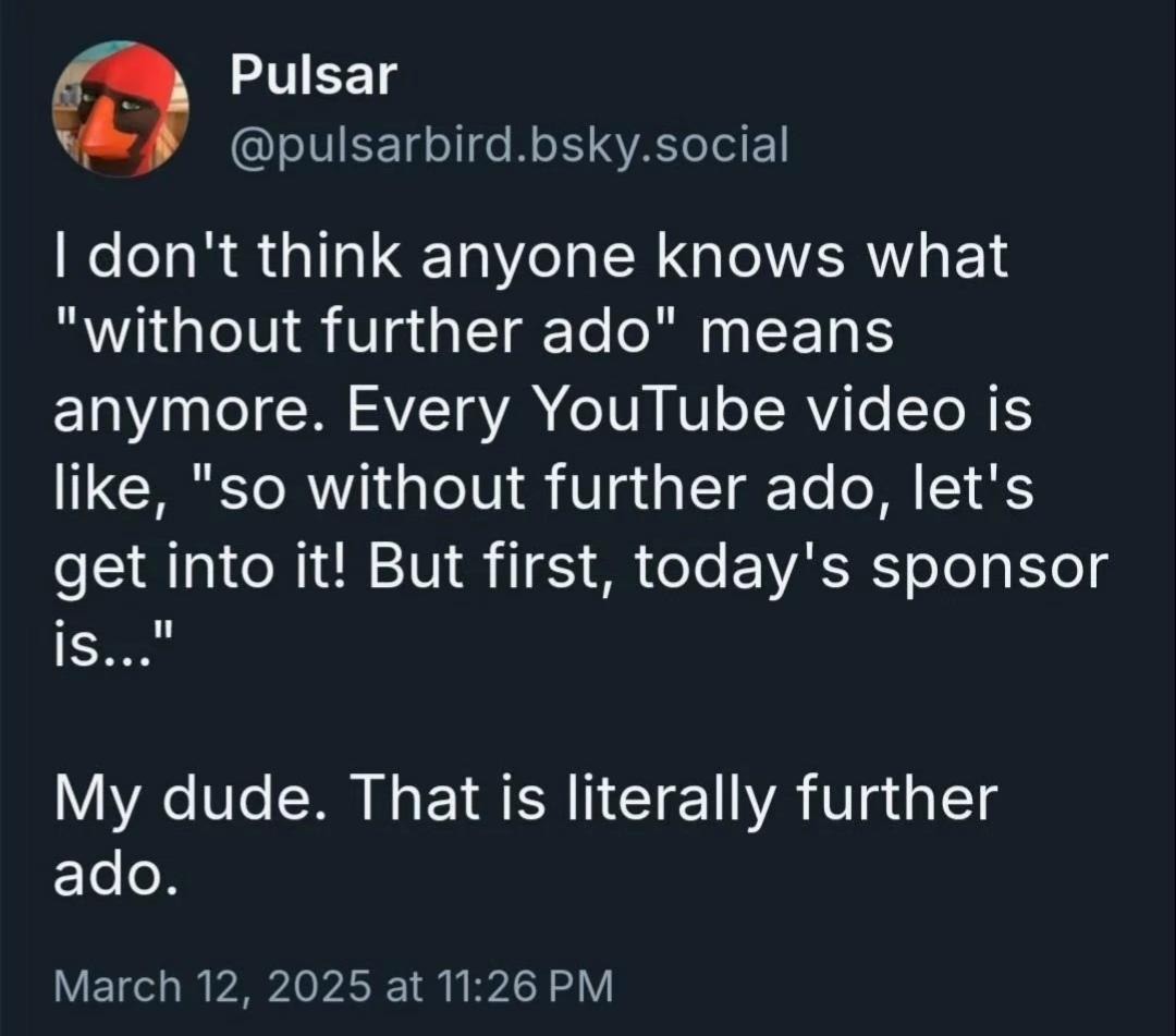 Without further ado... but here's a 2 min ad read first - meme