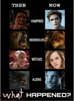 twilight vampires are WWAAAAYYYY better!!!! who agrees? - meme