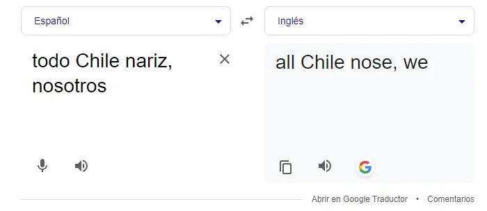 Era de esperarse... el traductor de Google no sabe :pukecereal: - meme