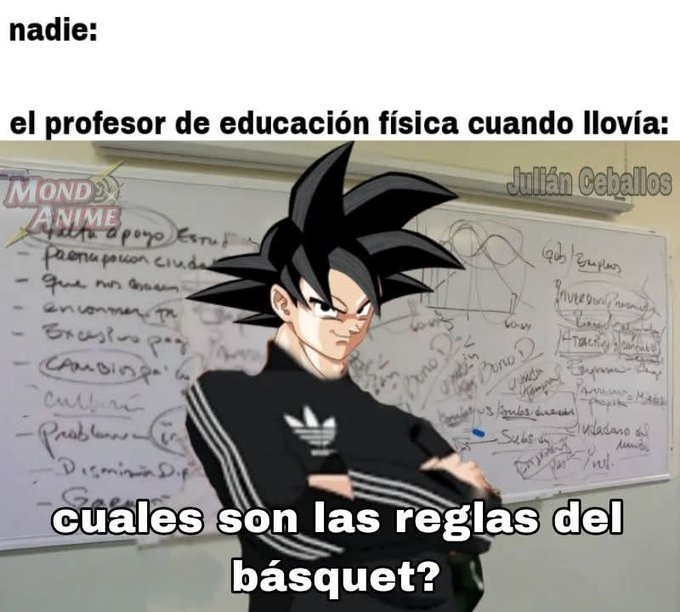 Profesores de educación física - meme