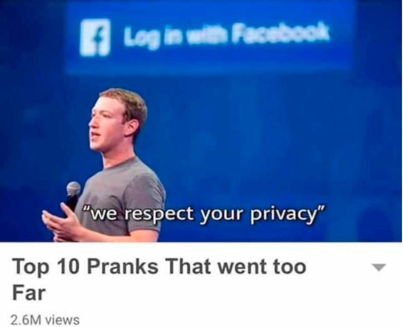 We respect your privacy - meme
