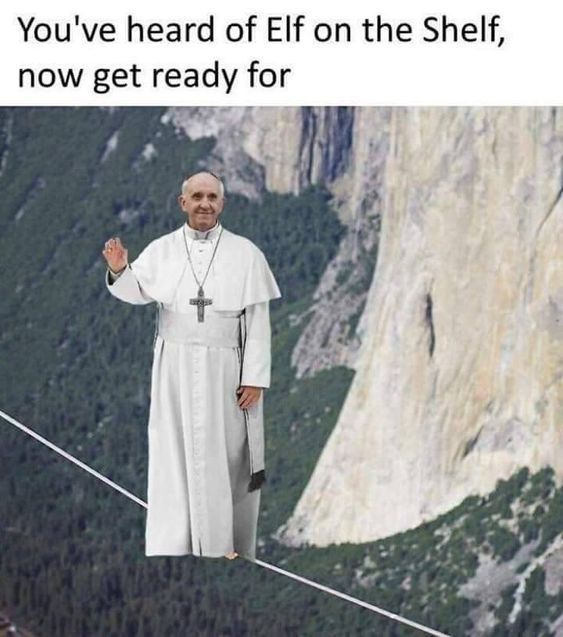 pope on a rope - meme