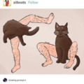 Draw any animal, but with human legs