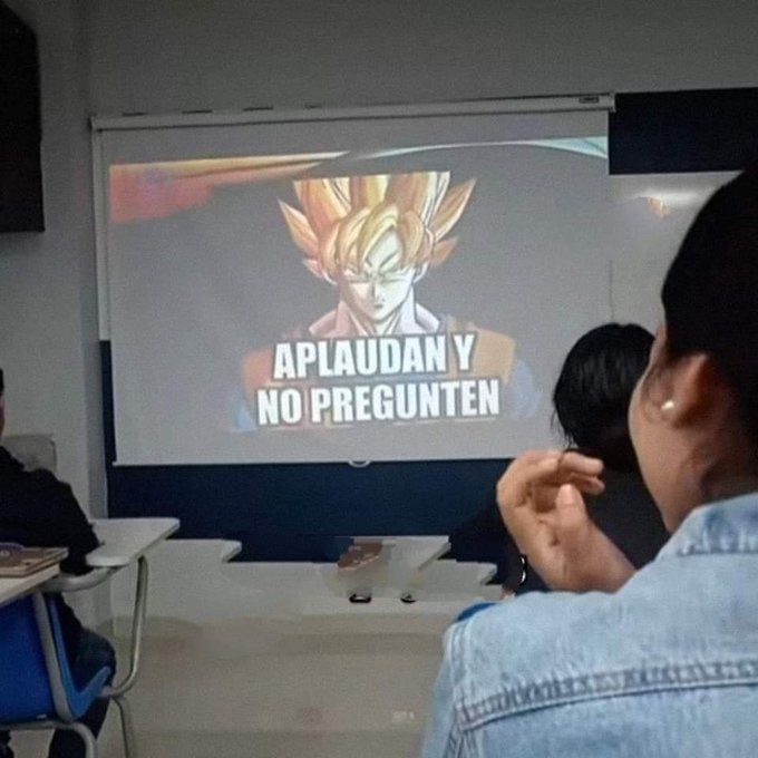 Así se termina una presentación - meme