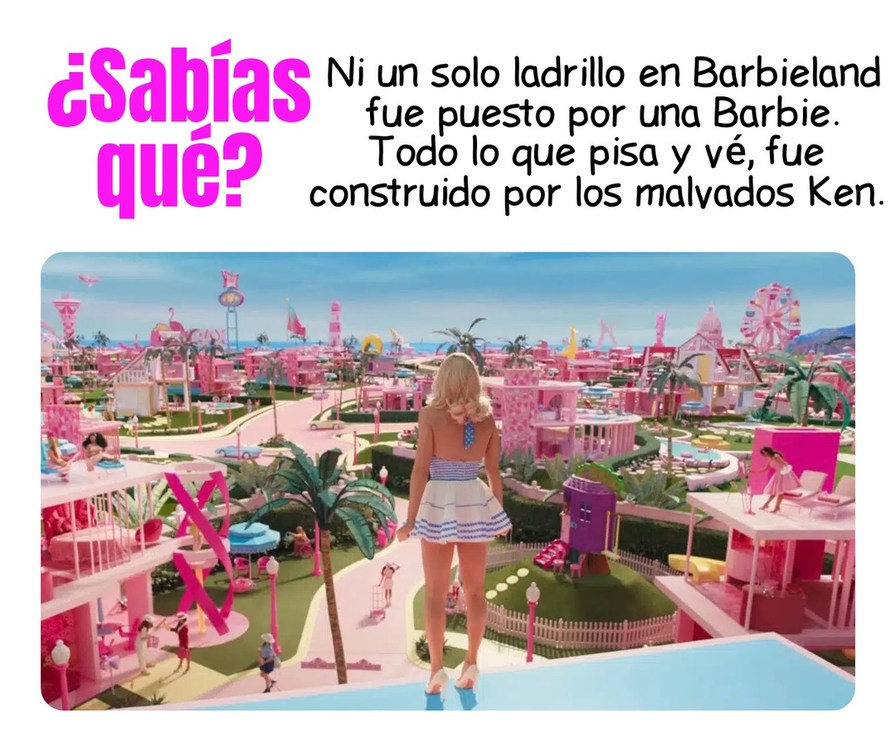 Barbieland - meme