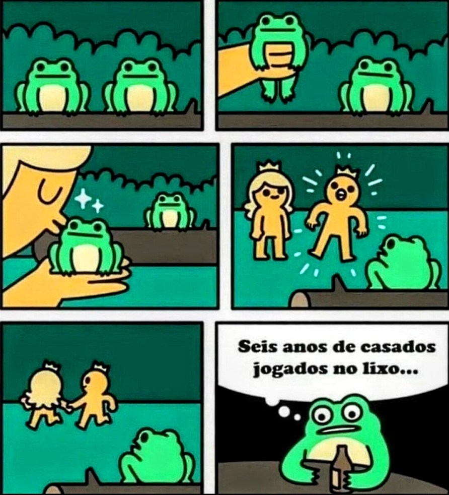 Ele nunca te amou - meme