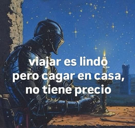 Viajar es lo mejor - meme
