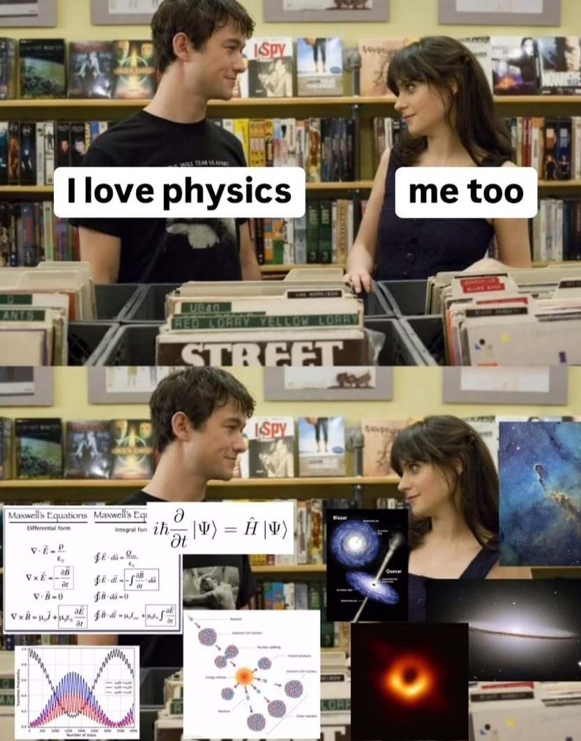 Exite la fisica y la física - meme